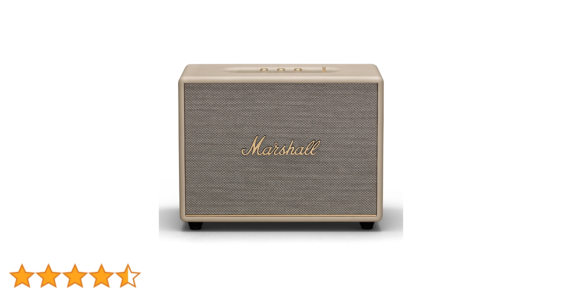 Amazon.co.jp: Marshall ワイヤレススピーカー Woburn III クリーム